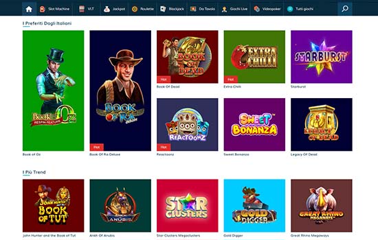 Star Casino giochi
