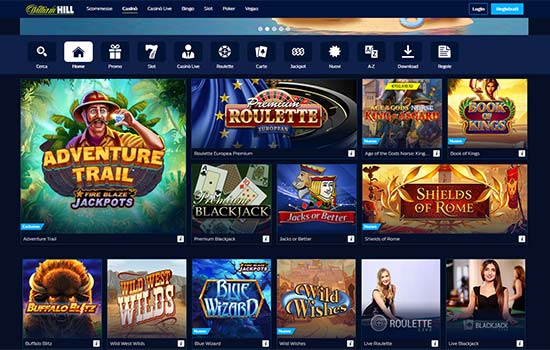 William Hill giochi