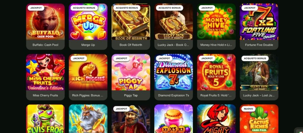 cashwin casino giochi
