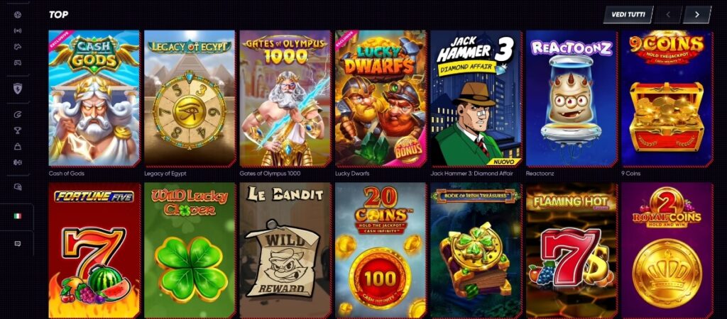 quickwin casino giochi