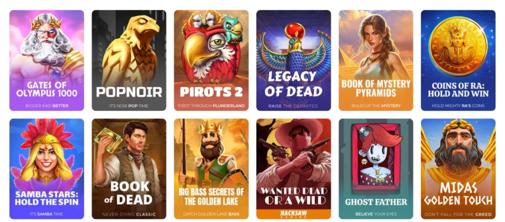 tsars casino giochi
