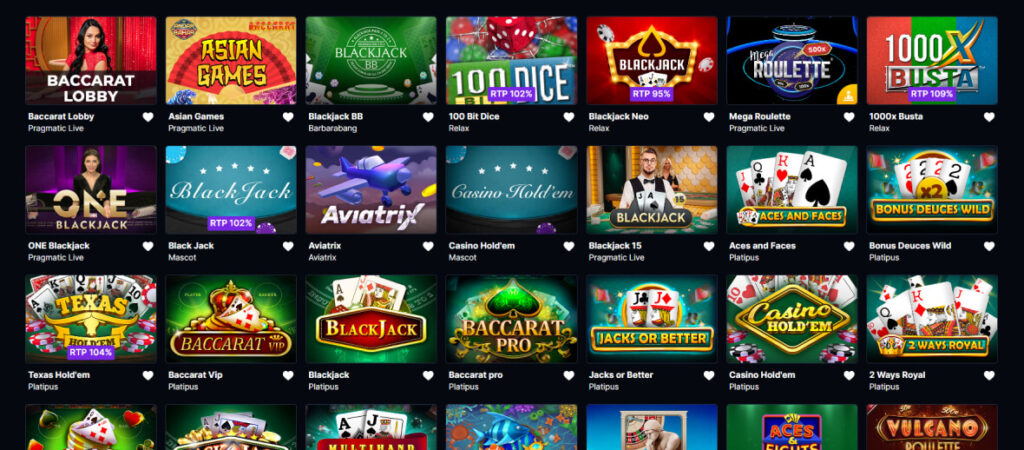 betflare casino giochi